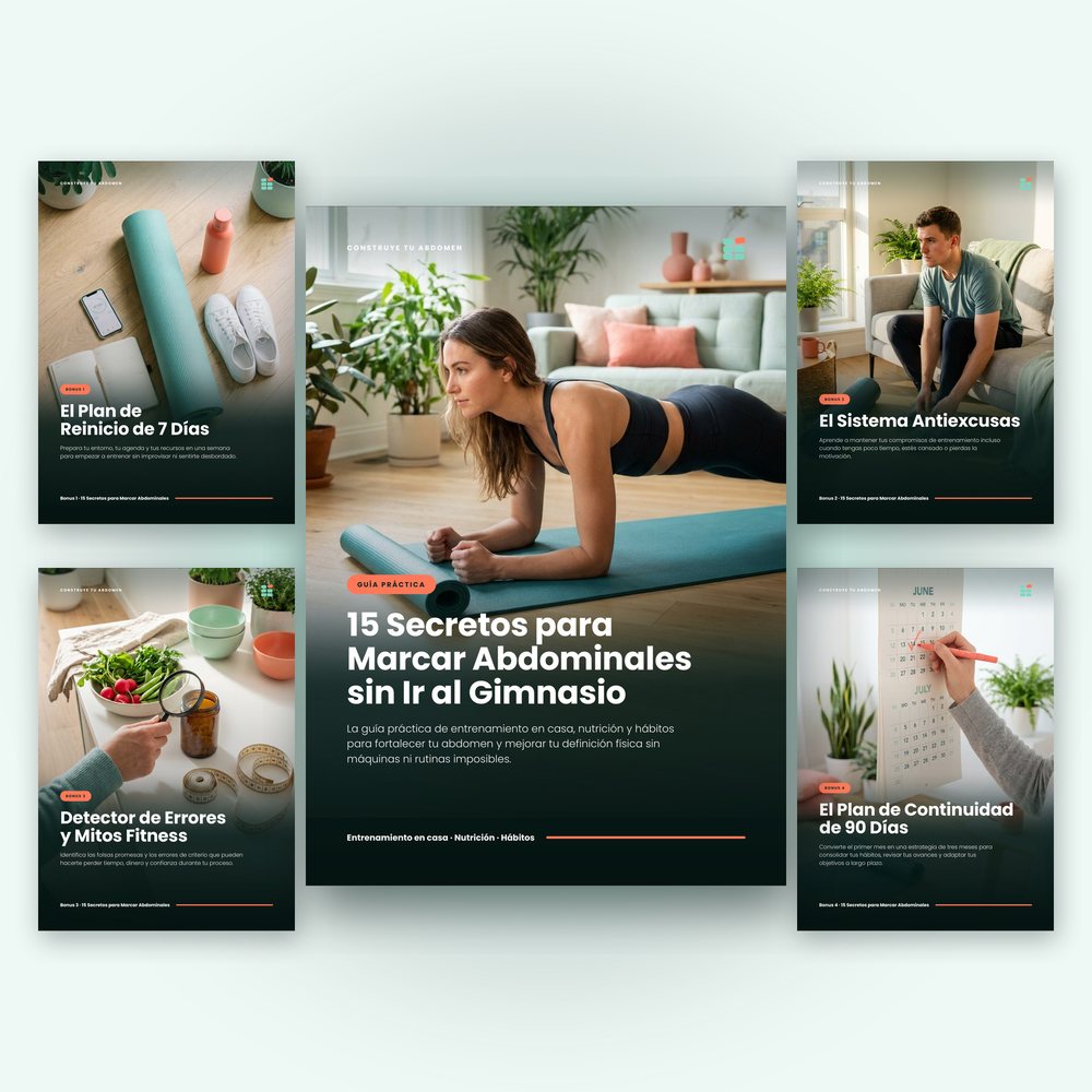 Ebook 15 Secretos para Marcar Abdominales con sus 4 bonus